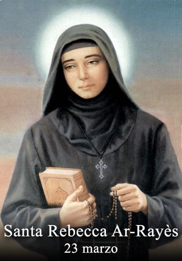 Sainte Rafqa Pietra Choboq Ar-Rayès, Moniale Religieuse de l’Ordre Libanais Maronite. 1ère Sainte libanaise (1832-1914). Image-278